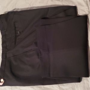 Men's Dress Pants, Haggar Black Label, 36x32, Black